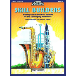         Skill Builders - Book 2 (Bass Clarinet) - Andrew Balent / Arr. Quincy C. Hilliard
    