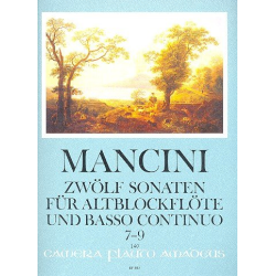         12 Sonaten Band 3 (Nr. 7-9) - Francesco Mancini
    