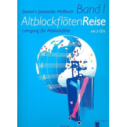         Altblockflöten-Reise Band 1 (+3 CD's - Daniel Hellbach
    