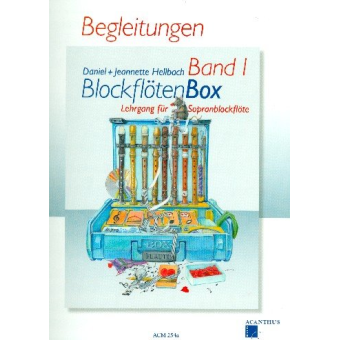 Blockflötenbox Band 1 - Klavierbegleitung