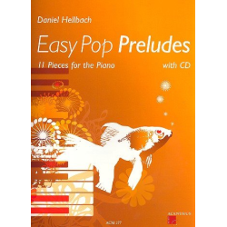         Easy Pop Preludes (+CD) - 11 pieces  - Daniel Hellbach
    