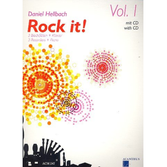 Rock it Band 1 (+CD) für 3 Blockflöten