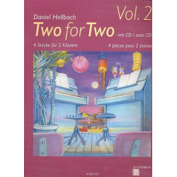         Two for two vol.2 (+CD) - 4 Stücke  - Daniel Hellbach
    