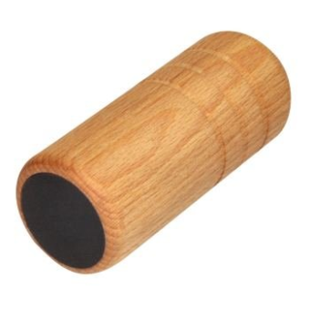 Maxi-Holz-Shaker hell 8,6 cm