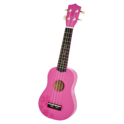         Mini-Gitarre (Ukulele) mit 4 Saiten Pink Lady
    