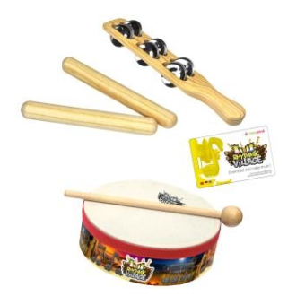 Rhythmic Village Percussion-Set