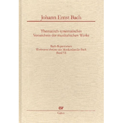         Bach-Repertorium Band 6 - Werkverzeichnis von Johann Ernst Bach
    