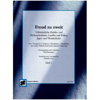 Freud zu zweit Band 1 - volkstümliche Lieder