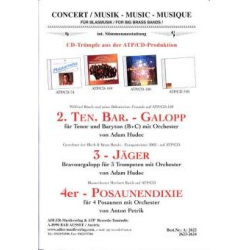         Drei Jäger - Bravourgalopp für 3 Trompeten mit Orchester - Adam Hudec
    