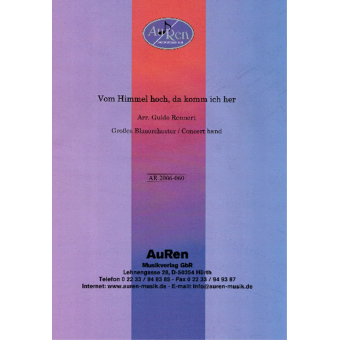 Vom Himmel hoch, da komm ich her