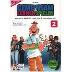         Gemeinsam Lernen und Spielen Band 2 - Schlagzeug - Michiel Oldenkamp
    