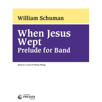 When Jesus Wept - Prelude for Band
