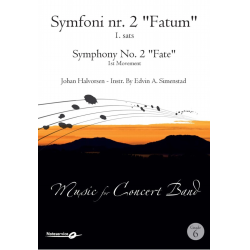         Symphony No. 1 "Fate" 1st Movement / Symfoni nr. 1 "Fatum" - 1. sats - Johan Halvorsen / Arr. Edvin Simenstad
    