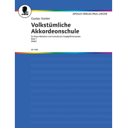         Volkstümliche Akkordeonschule Band 1 - Gustav Kanter / Arr. Curt Mahr
    