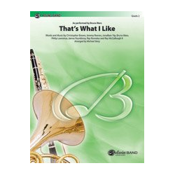         That's What I Like - Christopher Brown / Arr. Michael Story
    