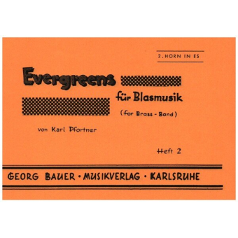 Evergreens für Blasmusik Heft 2 - Horn 2 in Es