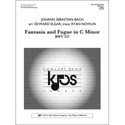        Fantasia and Fugue in C Minor, BWV 537 - Johann Sebastian Bach / Arr. Ryan Nowlin
    