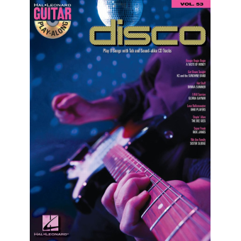 Disco Hal Leonard guitar play along, Vol. 53