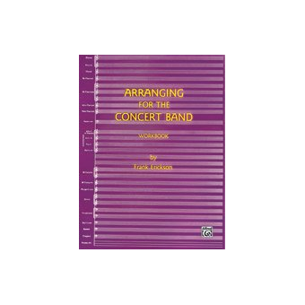 Buch: Arranging for the Concert Band - Workbook
