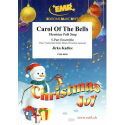         Carol Of The Bells - Jirka Kadlec / Arr. Jirka Kadlec
    