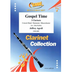         Gospel Time - Jeffrey Agrell / Arr. Jirka Kadlec
    