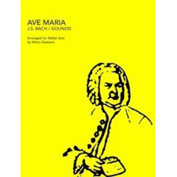         Ave Maria for Marimba Solo with Piano - Johann Sebastian Bach / Arr. Mario Gaetano
    