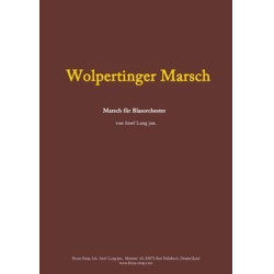         Wolpertinger Marsch - Josef Lang jun.
    