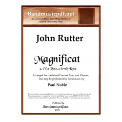         Magnificat 3. Quia fecit mihi magna - John Rutter / Arr. Paul Noble
    