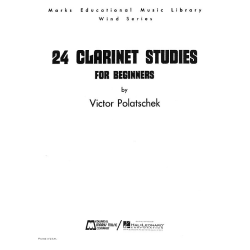         24 Clarinet Studies for Beginners - Victor Polatschek
    