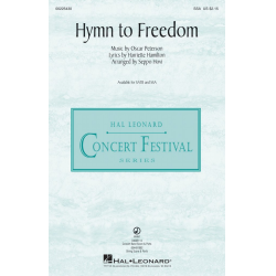         Hymn to Freedom - Oscar Peterson / Arr. Paul Reade
    