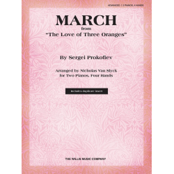        March from The Love Of Three Oranges - Sergei Prokofieff / Arr. Nicholas Van Slyck
    