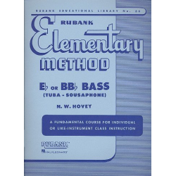         Rubank Elementary Method - Bass/Tuba (B.C.) - Nilo W. Hovey
    
