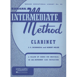         Rubank Intermediate Method - Clarinet - Joseph E. Skornicka
    