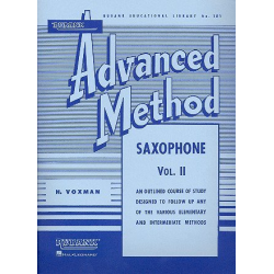         Rubank Advanced Method - Saxophone Vol. 2 - Himie Voxman
    