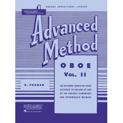         Rubank Advanced Method - Oboe Vol. 2 - Himie Voxman
    
