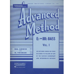         Rubank Advanced Method, Vol. 1 - Bass/Tuba (B.C.) - Himie Voxman
    