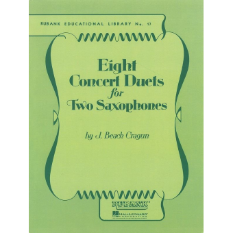 Eight Concert Duets for Two Saxophones
