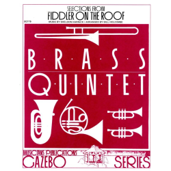         Fiddler on the Roof - Selections - Jerry Bock / Arr. Bill Holcombe
    