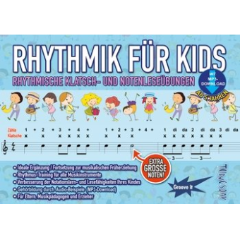 Rhythmik für Kids (+Download)