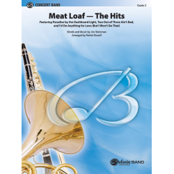         Meat Loaf---The Hits - Jim Steinman / Arr. Patrick Roszell
    