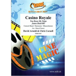         Casino Royale - David Arnold, Chris Cornell / Arr. Marcel Saurer
    