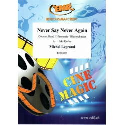         Never Say Never Again - Michel Legrand / Arr. Jirka Kadlec
    