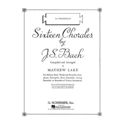         Sixteen Chorales - Johann Sebastian Bach / Arr. Mayhew Lester Lake
    
