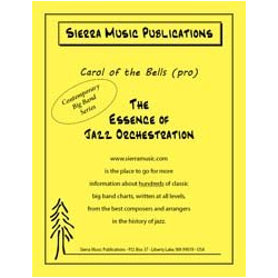         Bigband: Carol of the Bells (Pro) - Rich DeRosa / Arr. Bob Curnow
    