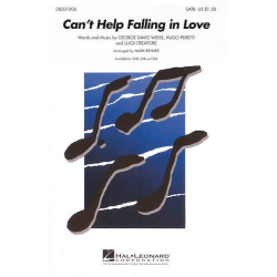         Can't help falling in love - Luigi Creatore / Arr. Mark Brymer
    