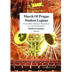         March Of Prague Student Legions - Bedrich Smetana / Arr. John Glenesk Mortimer
    