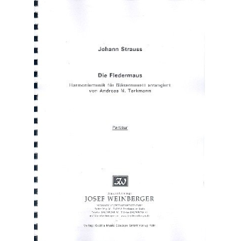 Die Fledermaus für Flöte,