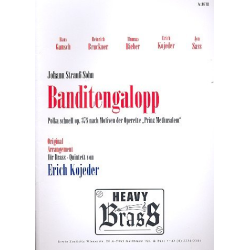         Banditengalopp op.378 für 2 Trompeten, - Johann Strauß / Strauss (Sohn)
    