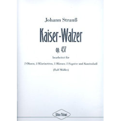         Kaiser-Walzer op.437 für 2 Oboen, - Johann Strauß / Strauss (Sohn)
    