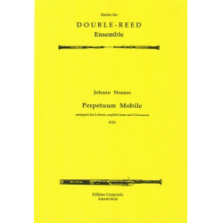         PERPETUUM MOBILE FOR 2 OBOES, - Johann Strauß / Strauss (Sohn)
    